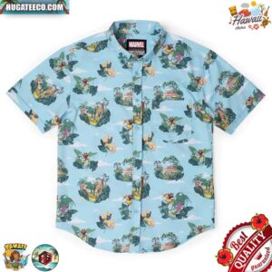X-Men Savage Land  RSVLTS Collection Summer Hawaiian Shirt