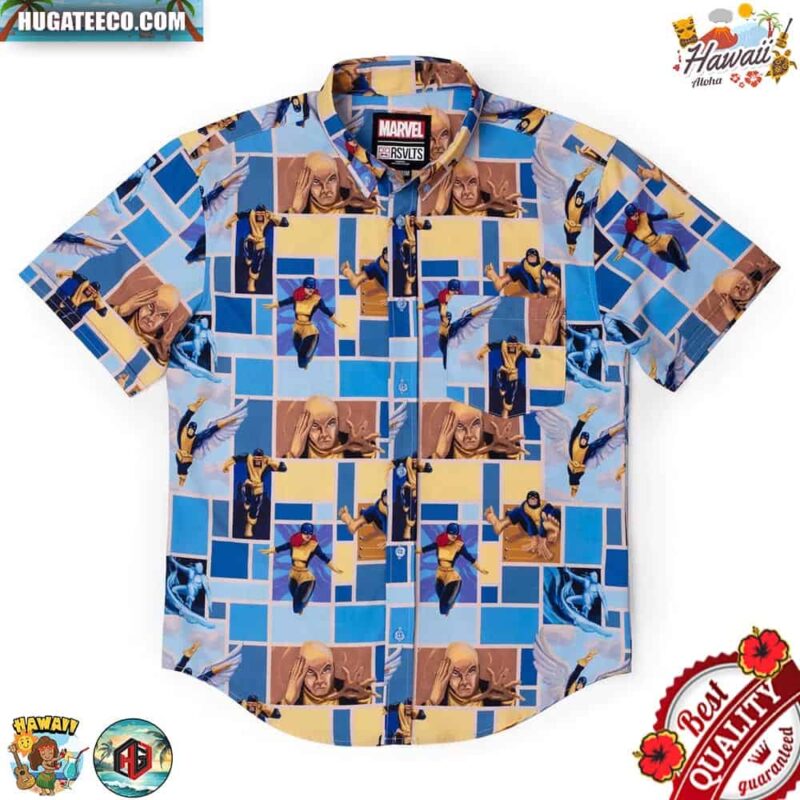 X-Men Uncanny  RSVLTS Collection Summer Hawaiian Shirt