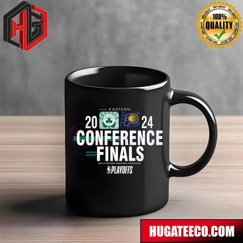 2024 NBA National Basketball Association Eastern Conference Finals Boston Celtics vs Indiana Pacers Ceramic Mug