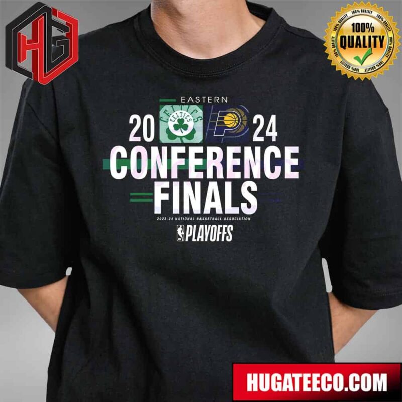 2024 NBA National Basketball Association Eastern Conference Finals Boston Celtics vs Indiana Pacers T-Shirt