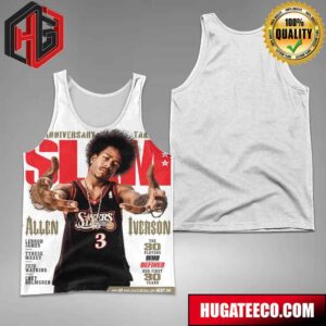 30th Anniversary Takeover Slam 248 Magazine Allen Iverson The 30 Players Who Defined Our First 30 Years All-Over Print Tank Top T-Shirt Basketball