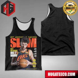 30th Anniversary Takeover Slam Magazine Chet Holmgren La Dreams The 30 Players Who Defined Our First 30 Years All-Over Print Tank Top T-Shirt Basketball
