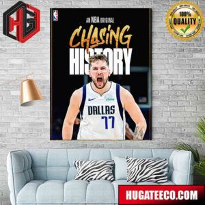 A Luka Doncic Dallas Mavericks NBA Triple-Double In Game 6 Pushed The Mavericks Into The Western Conference Finals Home Decor Poster Canvas