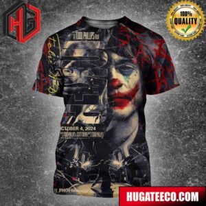A Tood Philips Film Joker 2 Joaquin Phoenix Lady Gaga October 4 2024 3D T-Shirt