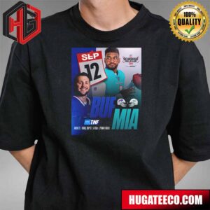 AFC East Rivals Kick Off Tnf In 2024 NFL Schedule Release Wednesday 8pm Et On NFLN ESPN2 Unisex T-Shirt