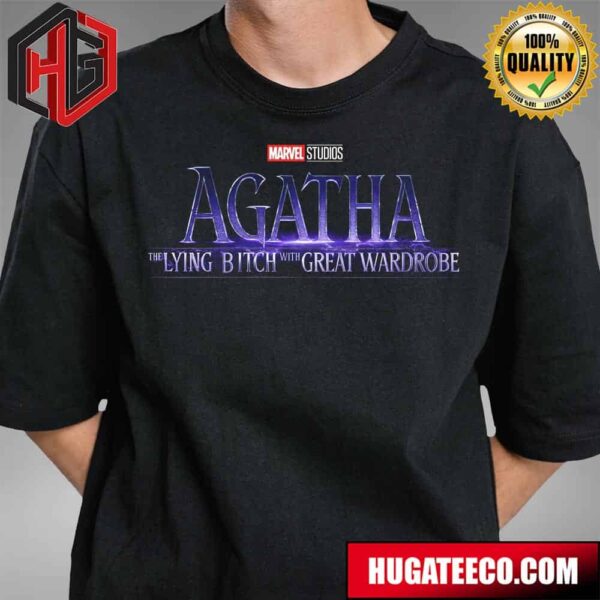 Agatha The Lying Bitch With Great Wardrobe Marvel Studio Logo Unisex T-Shirt