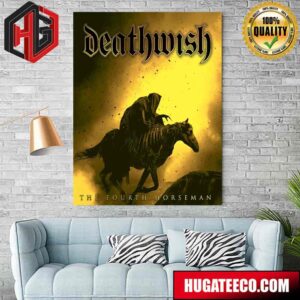 Album The Fourth Horseman By Deathwish Band Upcoming On June 7th 2024 Poster Canvas