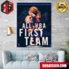 A Luka Doncic Dallas Mavericks NBA Triple-Double In Game 6 Pushed The Mavericks Into The Western Conference Finals Home Decor Poster Canvas