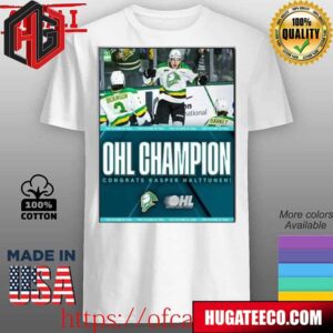 Alttunen And The London Knights On Winning The Ohl Championship Poster Unisex T-Shirt