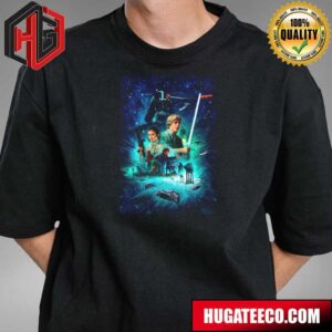 Amazing Star Wars Posters Shared For May Fourth Be With You T-Shirt