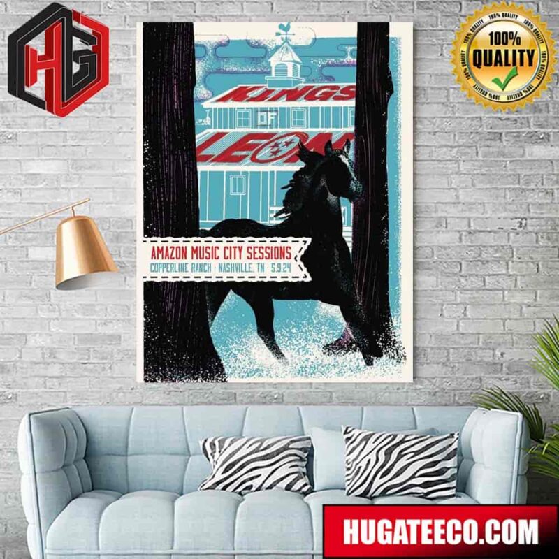 Amazon Music City Session Copperline Ranch Nashville TN 5 9 24 Poster Canvas