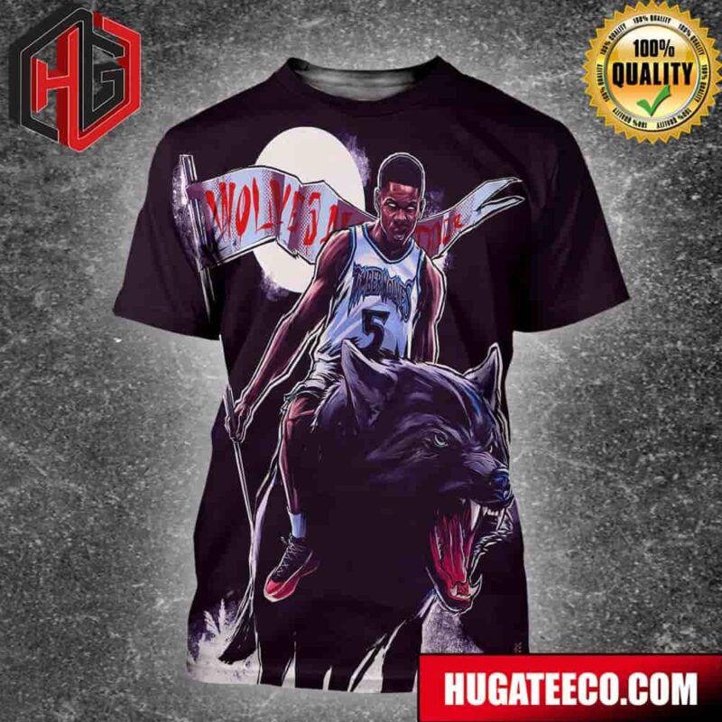 Anthony Edwards Minnesota Timberwolves NBA Art All Over Print Shirt