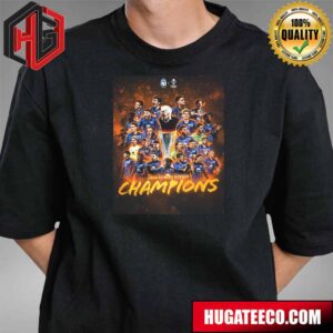 Atalanta Bc Uefa Europa League Champions T-Shirt