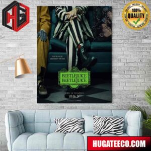 Beetlejuice Beetlejuice You Are Waited An Eternity For This Only In Theaters September 6 Poster Canvas