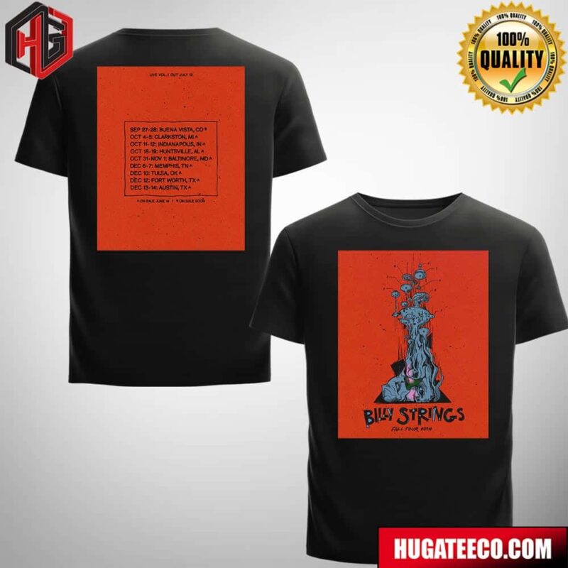 Billy Strings Fall Tour 2024 June 14 T-Shirt