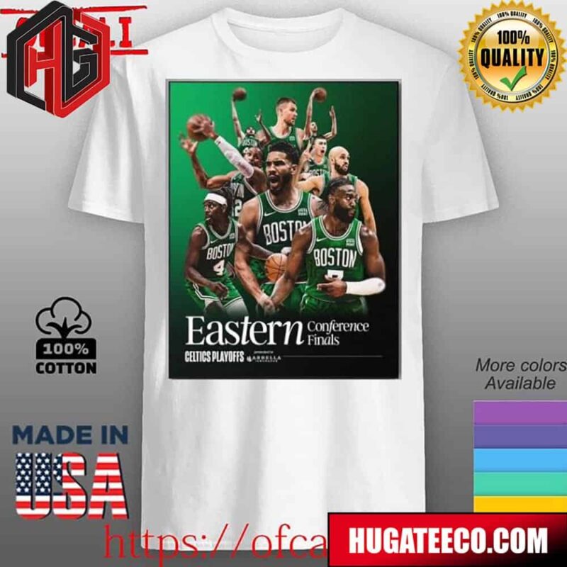 Boston Celtics Will Play At Eastern Conference Finals NBA Playoffs 2023 2024 Poster Unisex T-Shirt