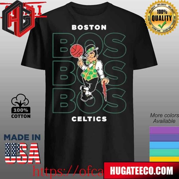 Boston Stacked City Logo Unisex T-Shirt
