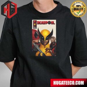 Brand-New Promotional Comic Artwork For Deadpool And Wolverine Deadpool 3 Marvel Studios T-Shirt