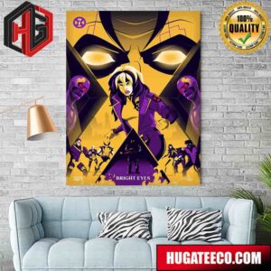 Bright Eyes 7th Poster Out Of 10 For The Fantastic X-Men 97 Home Decor Poster Canvas