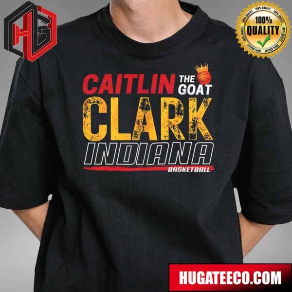 Caitlin Clark The Goat Indiana Basketball T-Shirt