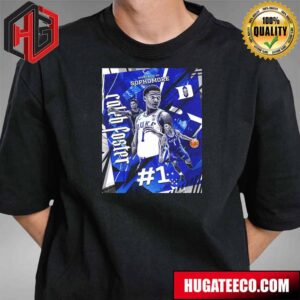 Caleb Foster Number 1 Duke Blue Devils NBA Harrisburg NC Sophomore Unisex T-Shirt