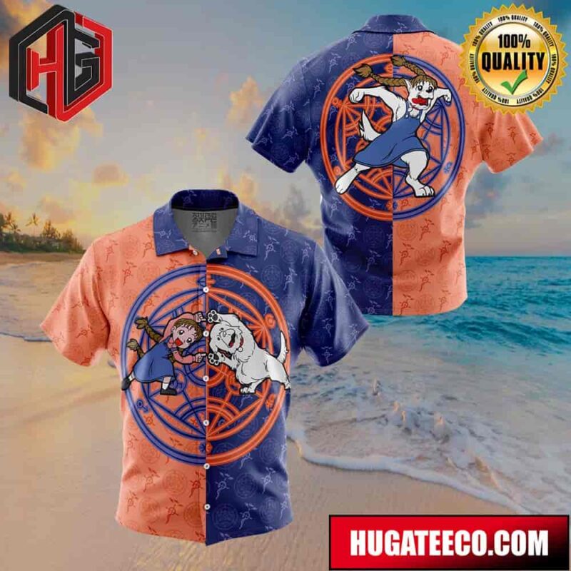 Chimera V2 Fullmetal Alchemist Button Up Animeape Hawaiian Shirt