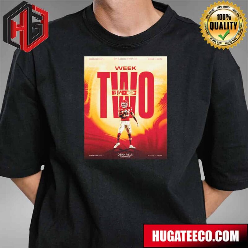 Cincinnati Bengals Vs Kansas City Chiefs NFL Sept 15 2024 Week Two Geha Field Unisex T-Shirt