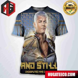 Cody Rhodes Takes Down Logan Paul To Remain Undisputed WWE Champion King And Queen Of The Ring And Still All Over Print T-Shirt