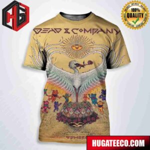 Concert Poster For Dead And Company At The Sphere Las Vegas Nv May 25 2024 All Over Print T-Shirt