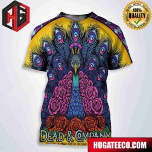 Concert Poster For Dead And Company Dead Forever On May 25th 2024 At Lasvegas Sphere All Over Print T-Shirt