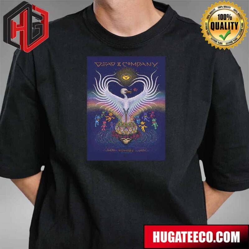 Concert Poster For Dead And Company Dead Forever T-Shirt