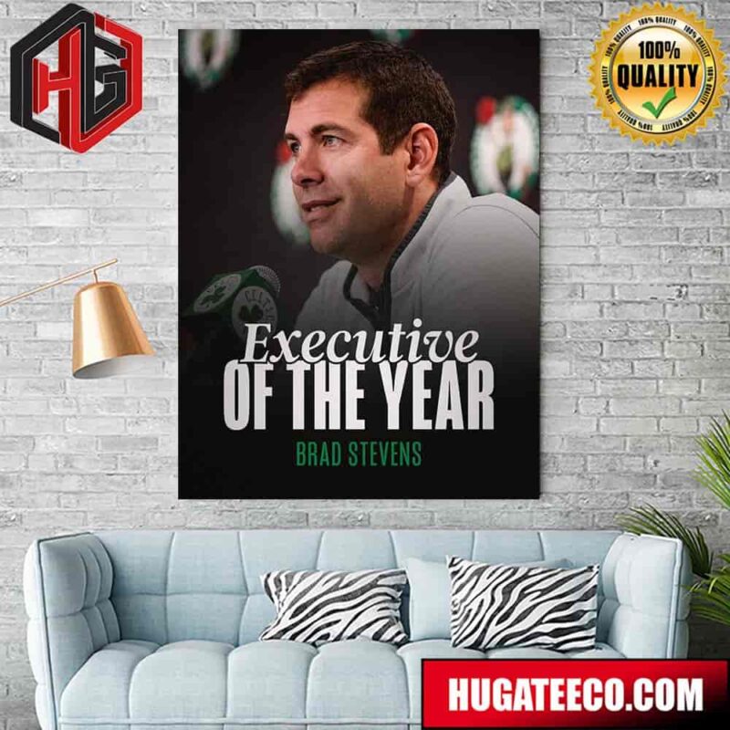 Congrats Brad On Being Named NBA Basketball Executive Of The Year Poster Canvas