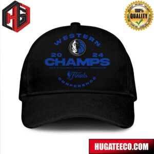 Dallas Mavericks NBA Authentic Fanatics 2024 Western Conference Champions Jump Ball Roster Hat-Cap