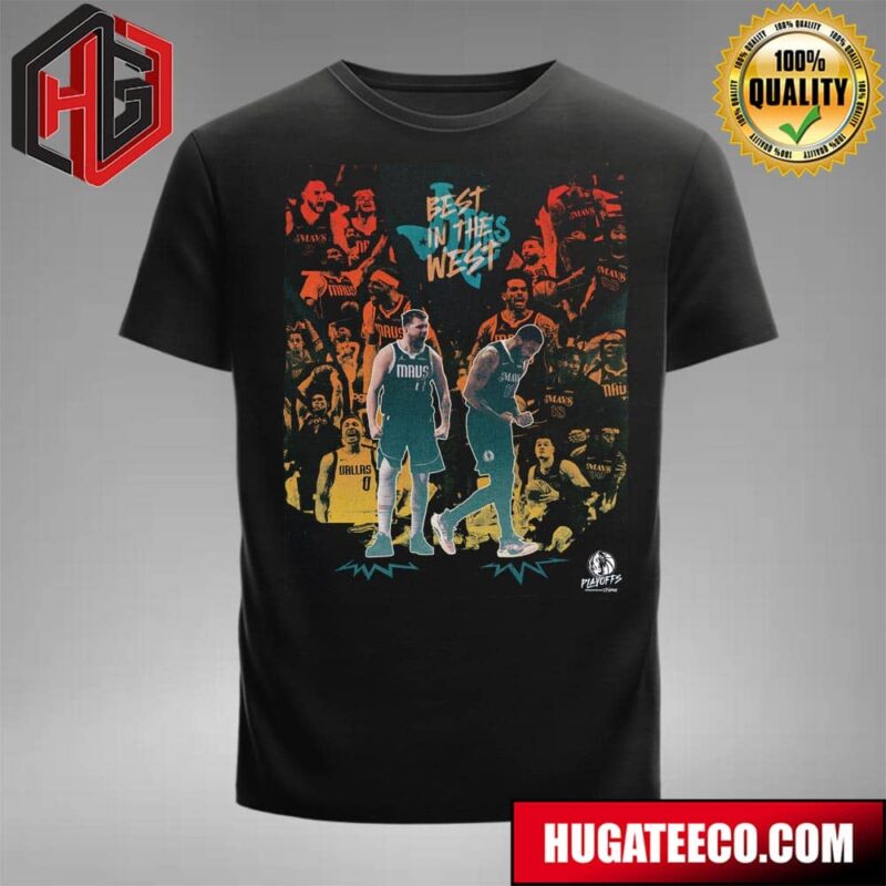 Dallas Mavericks NBA Best In The West Champiosn T-Shirt