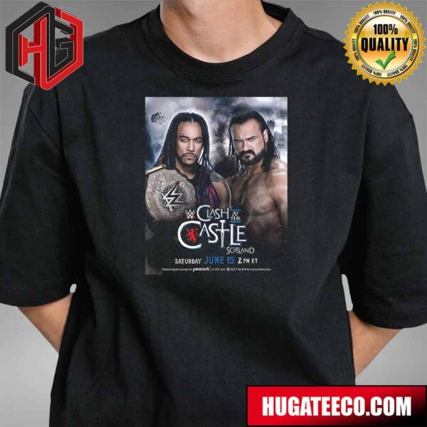 Damian Priest Will Defend His World Heavyweight Championship Against Drew At WWE Castle On Sartuday June 15 T-Shirt