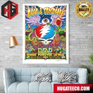 Dead And Company Dead Fover Festivities Out At The Sphere In Vegas 2024 Home Decor Poster Canvas