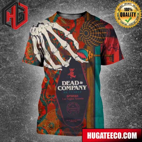 Dead And Company May 17 2024 Sphere Las Vegas Nevada All Over Print Shirt