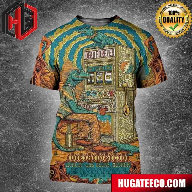 Dead And Company Show At Sphere In Las Vegas Nevada All Over Print Shirt