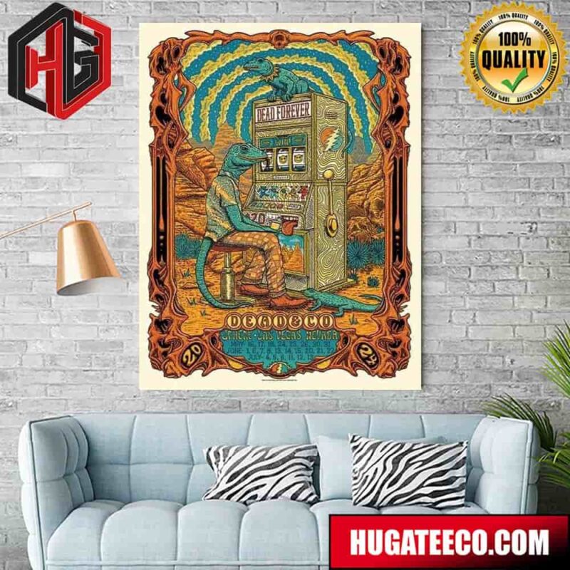 Dead And Company Show At Sphere In Las Vegas Nevada Home Decor Poster Canvas