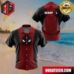 Deadpool Marvel Comics Button Up Animeape Hawaiian Shirt