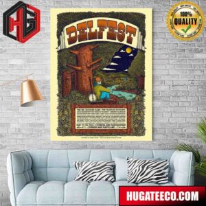 DelFest Festival On May 23-26 At Cumberland Fairgrounds Cumberland Maryland Poster Canvas
