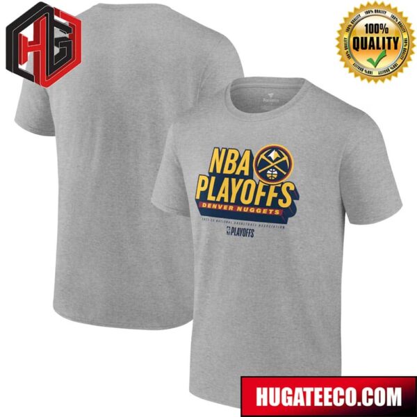 Denver Nuggets NBA Play Off Participant Defensive Stance T-Shirt