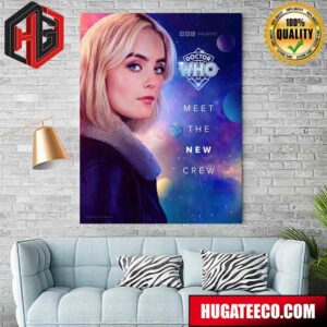 Doctor Who Your Brand New Tardis Crew Awaits Meet A New Crew Millie Gibson Home Decor Poster Canvas
