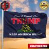 Don’t Tread On Trump Flag Donald Trump 2024 Keep America Great MAGA Flags President Campaign 2 Sides Garden House Flag