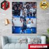 Daniel Gafford Dallas Mavericks One Hand For The Lob Finishing Touches On Game 3 Vs Minnesota Timberwolves Home Decor Poster Canvas