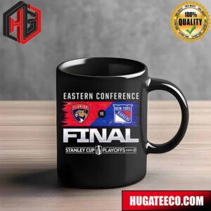 Eastern Conference Finals Florida Panthers vs New York Rangers Stanley Cup Playoffs 2024 NHL Ceramic Mug