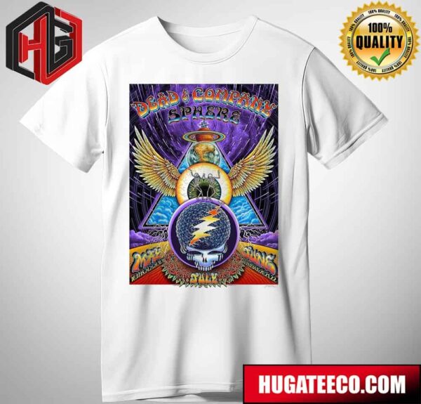 Emek Studios The Dead And Company At The Sphere By Emek T-Shirt