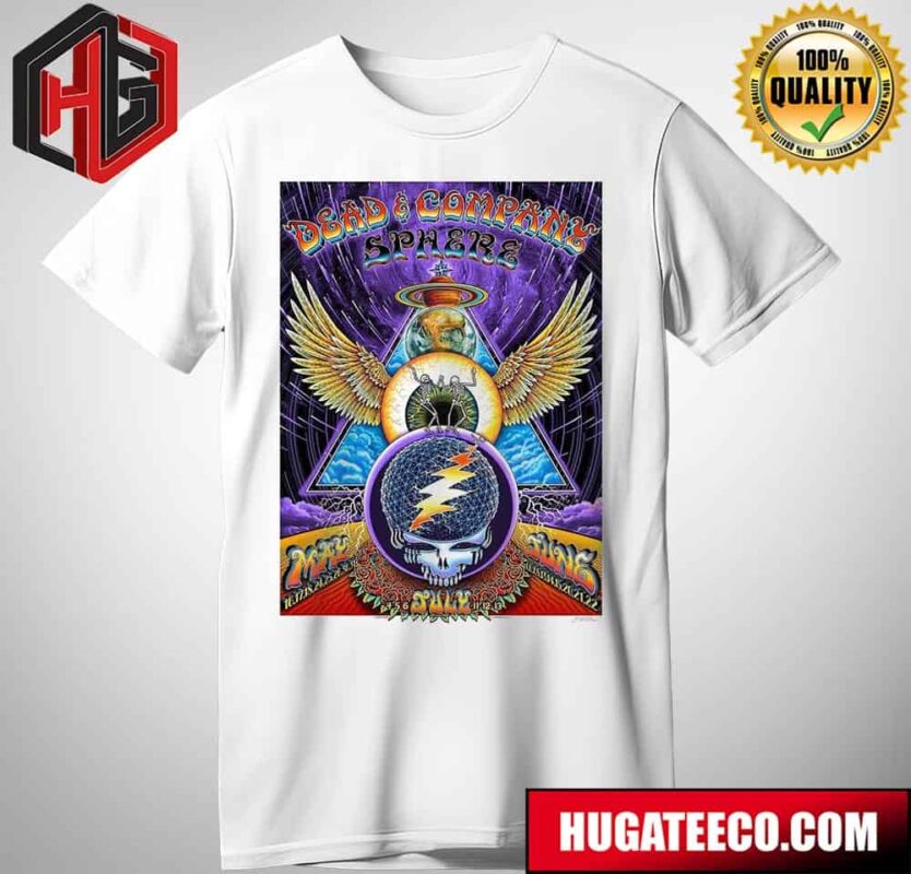Emek Studios The Dead And Company At The Sphere By Emek T-Shirt