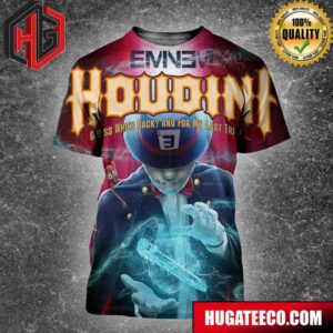 Eminem Announces New Single Houdini Releasing May 31 2024 3D T-Shirt