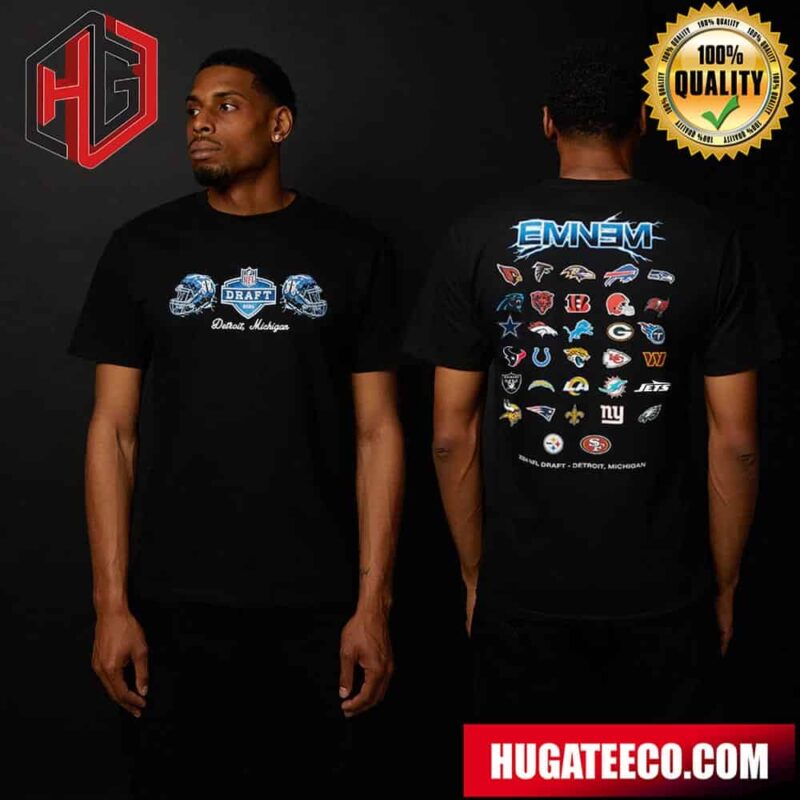Eminem X NFL Draft 2024 Detroit Michigan Two Sides Unisex T-Shirt Eminem X NFL Draft 2024 Detroit Michigan Two Sides Unisex T-Shirt